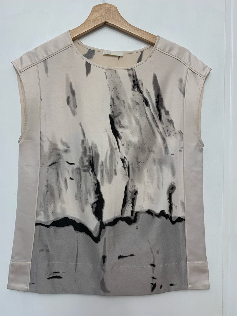 Dalia Sleeveless Watercolour Top